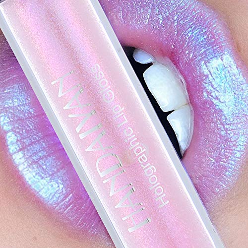 Glitter Liquid Lipsticks Set of 6 Diamond Shimmer Metallic Lipstick Waterproof Long Lasting Shinning Iridescent Mermaid Shimmer Lip Gloss Face Eye Cosmetic Glow Shimmer Makeup Kit (6 Pcs) - Thumbnail 2