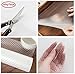 HityTech Shelf Liner, EVA Shelf Liners Can Be Cut Refrigerator Mats Fridge Cushion Liner Non-Adhesive Cupboard Liners Non-Slip Cabinet Drawer Table Liners - 59 x 11 3/4 in - Transparent