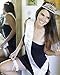 Bride To Be Tiara and Bride To Be Sash and FREE Garter | Premium Bachelorette Party Supplies | 3 Piece Bridal Shower Party Kit | Bride To Be Sash and Elegant Rhinestone Bride To Be Tiara | FREE Garter
