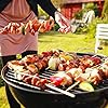 BEAU-JARDIN-Portable-Charcoal-Grill-for-Outdoor-18-inch-Barbecue-Grill-and-Smoker-Heat-Control-Round-BBQ-Kettle-Outdoor-Picnic-Patio-Backyard-Camping-Tailgating-Steel-Cooking-Grate-for-Steak-Chicken