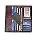 WOVTE Super Light Business Card Holder Stainless Steel Business Card Case-Black