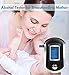 Breathalyzer, Breath Alcohol Tester, Digital Battery Power Alcohol Detector, BAC Tracker with Mini Blow Pipe and LCD Display (Black)