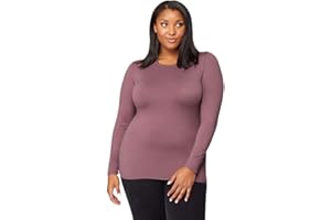32º DEGREES 32 Degrees Heat Womens Ultra Soft Thermal Lightweight Baselayer Crew Neck Long Sleeve Top