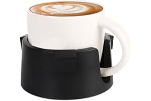 CYNYNYXY Adjustable Drink Holder Desk Cup Holder with Anti-Slip Base Perfect for Table Use Multi-functional Cup Holders for Drinks Ideal for Home Office Study Durable and Stable Design Desk Accessories (Black)