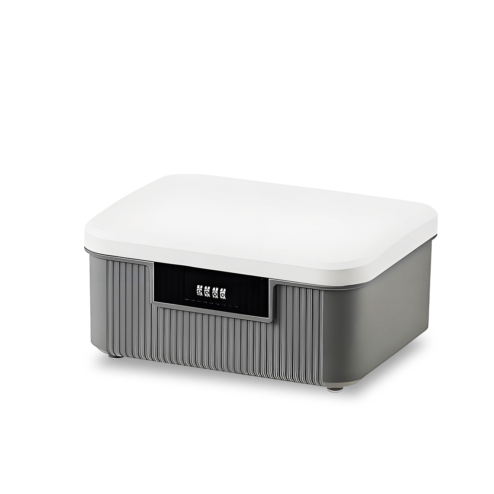 Lockable Medicine Box,9L Double Layer Password Lockable Storage Box,Locked Medicine Box for Kitchen Home School and Office