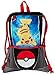 UPD Pokemon Pikachu Pokeball Multi Purpose Sling Bag, Multicolor, 16 inch