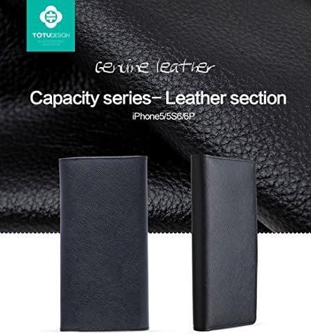 MyClixCart Totu Design[Capacity Series] Pouch - Wallet Case Cover for Apple iPhone 6 / 6S (Black) - 4.7"