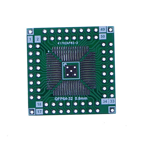 20pcs Double Side Prototype PCB Printed Circuit Board for QFP64 to DIP64 0.5/0.8mm