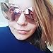 LKEYE Oversized Cat eye Sunglasses Metal Frame Mirror Lens Eyewear LK1704 Gold Frame/Pink lens