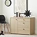 South Shore Interface Storage unit with File Drawer, Natural Maple