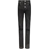 Jessica Simpson Girls' Jeans, Black Wash, 8