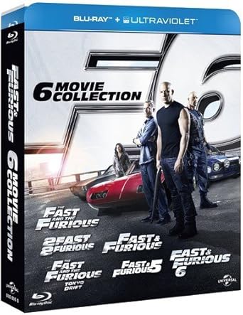 Fast Furious 6 Movie Collection Blu Ray 2001 Amazon Co Uk Vin Diesel Paul Walker Tyrese Gibson Eva Mendes Lucas Black Zachary Ty Bryan Dwayne Johnson Michelle Rodriguez Vin Diesel Paul Walker Dvd