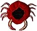 Jacobson Hat Company Men's Iridescent Crab Hat, Red, Adult