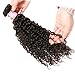 Beauty Forever Malaysian Curly Hair 3 Bundles Virgin Hair with 13x4 Lace Frontal Closure Free Part Unprocessed Human Virgin Curly Hair Weave Natural Color (20 22 24+18 Frontal)