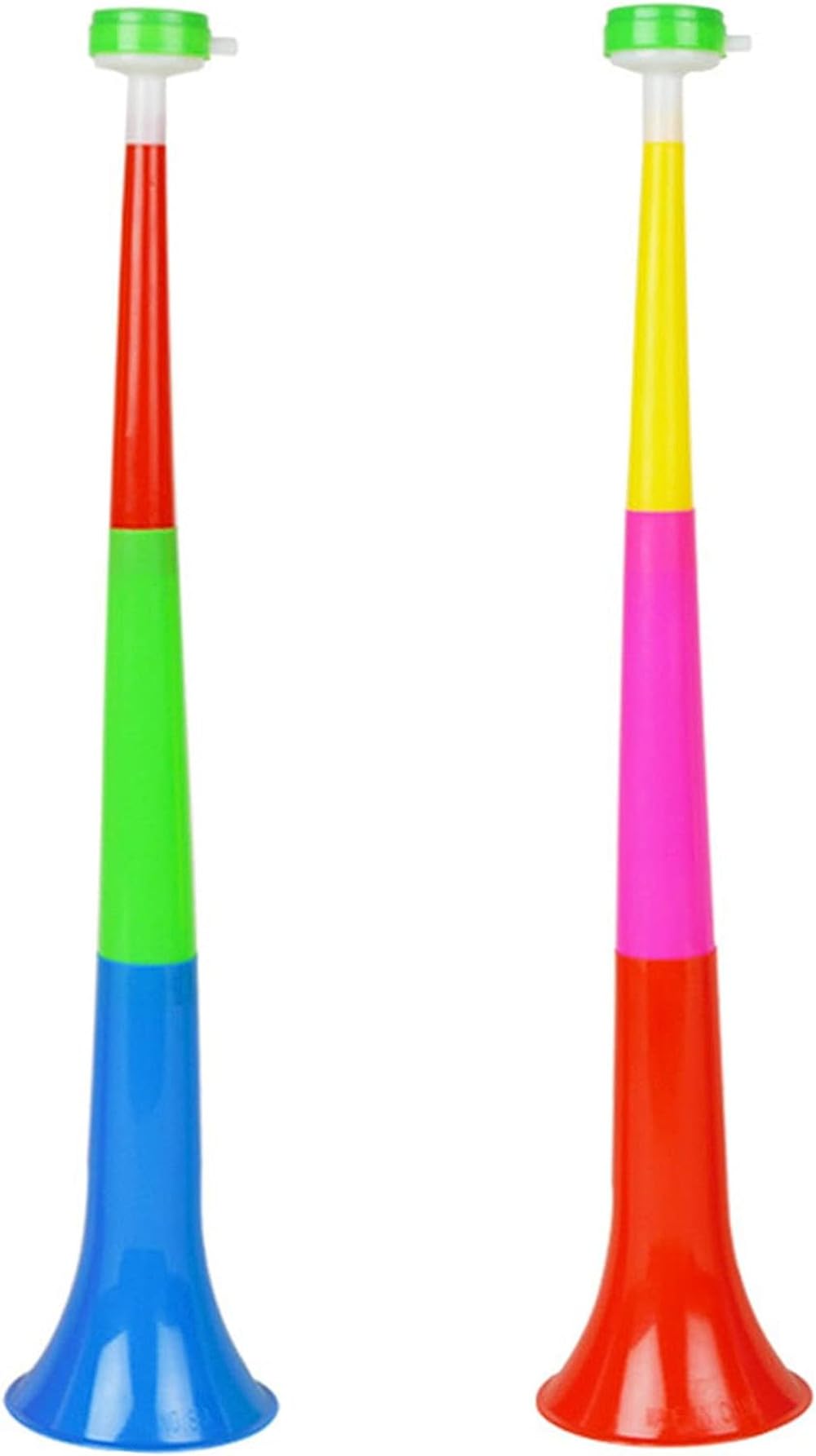 LATRAT Cheerleading Trumpet Play Plastic, 2 Pack, Kids, Sports, Pack of 2