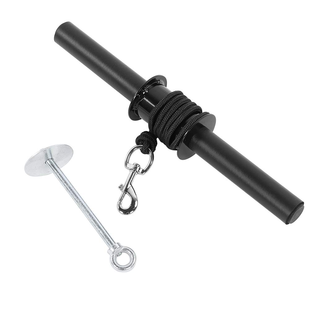 Home Gym Wrist Roller for Forearm, Heavy Gym Wrist Roller Curler Curl Grip Wrist Curl Exerciser Arm Forearm Grip Training with Anti-Slip Foam, Hand and Wrist Exercise Forearm Strengthener for Home