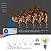 DBPOWER Mini Projector, 176″ Display 1080P Full HD LED Movie Projector, 50,000 Hours Lamp Life Home Theater Video Projector with HDMI Cable, Compatible with USB SD VGA AV TV Laptop Game (White)thumb 3