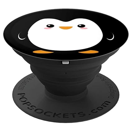 Amazoncom Cute Baby Penguin Popsockets Grip And Stand For Phones