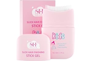 Sevich Hair Gel For Kids With Comb, Baby Hair Gel, Hair Wax Stick For Kids - Quick Fix For Flyaways & Stray Ends - Frizz Cont