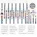 Goddessvan Makeup Brushes 20PCS Make up Foundation Eyebrow Eyeliner Blush Cosmetic Concealer Brushes (Blue)