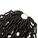 Flyteng Spring Twist Hair #4 crochet curly hair Bomb Twist Braiding Hair Extension 4 Pack Spring Twist Crochet Braids…