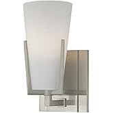 Hudson Valley Lighting Upton 1 Light Bath Vanity - 4.25 Inches Wide by 8.5 Inches High-Satin Nickel Finish