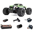 Helidirect ARRMA Granite GROM MEGA 380 Brushed 4X4 4WD Monster Truck RTR with Battery & Charger - Remote Control Car, RC Cars 1/18 Scale Toys for Adult (Green)
