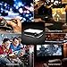 Movie Projector BRILENS Full HD 1080P Mini Projector LED Portable Home Theater Indoor Outdoor Compatible with HDMI USB VGA AV TV TF 30,000 Hours for Cinema Laptop Game 300″ Image Dispaythumb 4