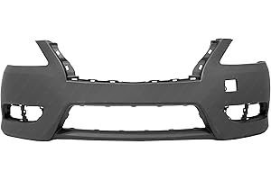 MBI AUTO - Primered, Front Bumper Cover Fascia Replacement for 2013 2014 2015 Nissan Sentra 13 14 15, NI1000289