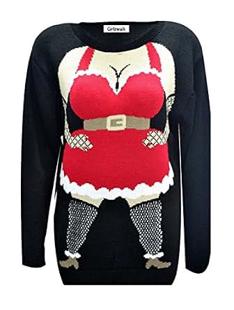 mrs claus xmas jumper
