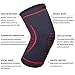Reharock Compression Knee Sleeve Support for Running, Crossfit, Basketball, Joint Pain Relief, Knee Brace for Meniscus, ACL & Tendonitis, Arthritis and Injury Recovery-Single Wrap