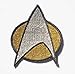 STAR TREK NEXT GENERATION UNIFORM sew iron on Patch Badge Embroidery 5x6 cm 2