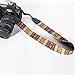 Eggsnow Camera Strap Universal Shoulder Neck Strap Vintage Anti-slip Belt for All SLR/DSLR Camera (Nikon Canon Sony Pentax etc)-Brown