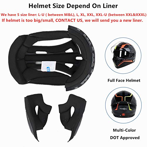 FreedConn Bluetooth Motorcycle Helmet DOT Full Face Bluetooth Helmets Motorcycle (MultiColor