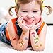 Baby Cute Shark Party Supplies Temporary Tattoos for Kids 104 Tatoos Party Favors & Birthday Party Decorations