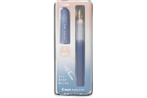 Pilot Fountain Pen, Kakuno, Madoromi Color Series, Fine Nib, Blue, PFKA-1MDLF