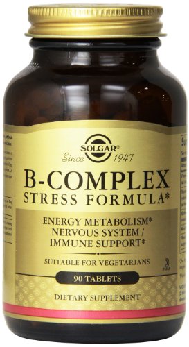 Solgar B-Complex Stress Formula Tablets, 90 Count