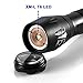 ON THE WAY A100 High Powered Handheld XM-L T6 Led Flashlight Light Torch Lamp, Portable LED Tactical Flashlight with Adjustable Focus and 5 Light Modes, Tac Light For Camping Hiking Hunting
