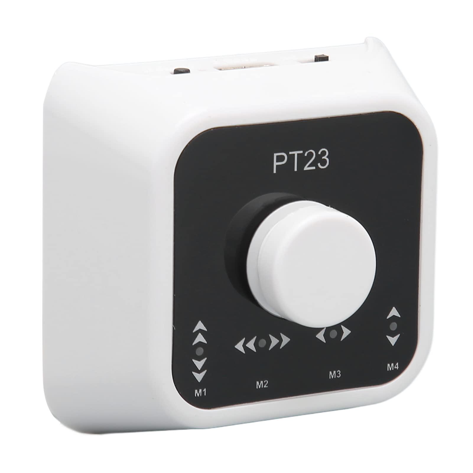 Bluetooth Page Turner Pedal, Wireless Multimedia Controller, Type-C Rechargeable, for iOS, Android and OS X, White