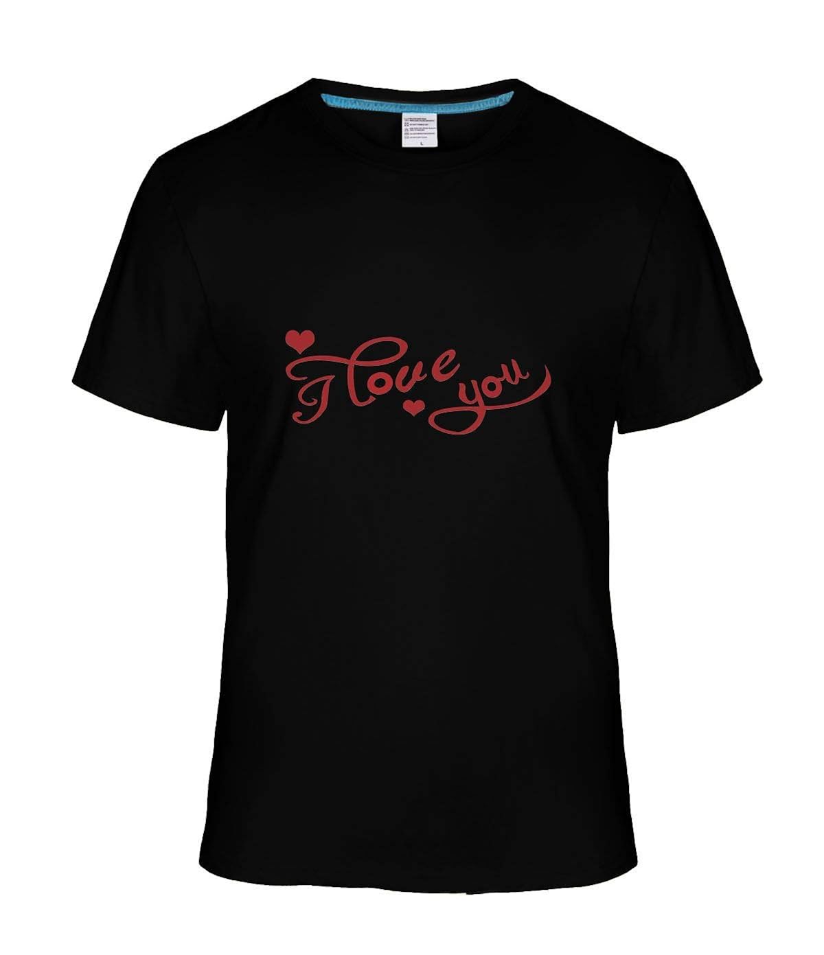 Love You T Shirts For Man Stellanovelty