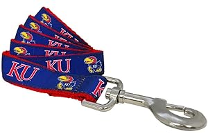 ALL STAR DOGS NCAA Kansas Jayhawks Dog Leash, Team Color, Large