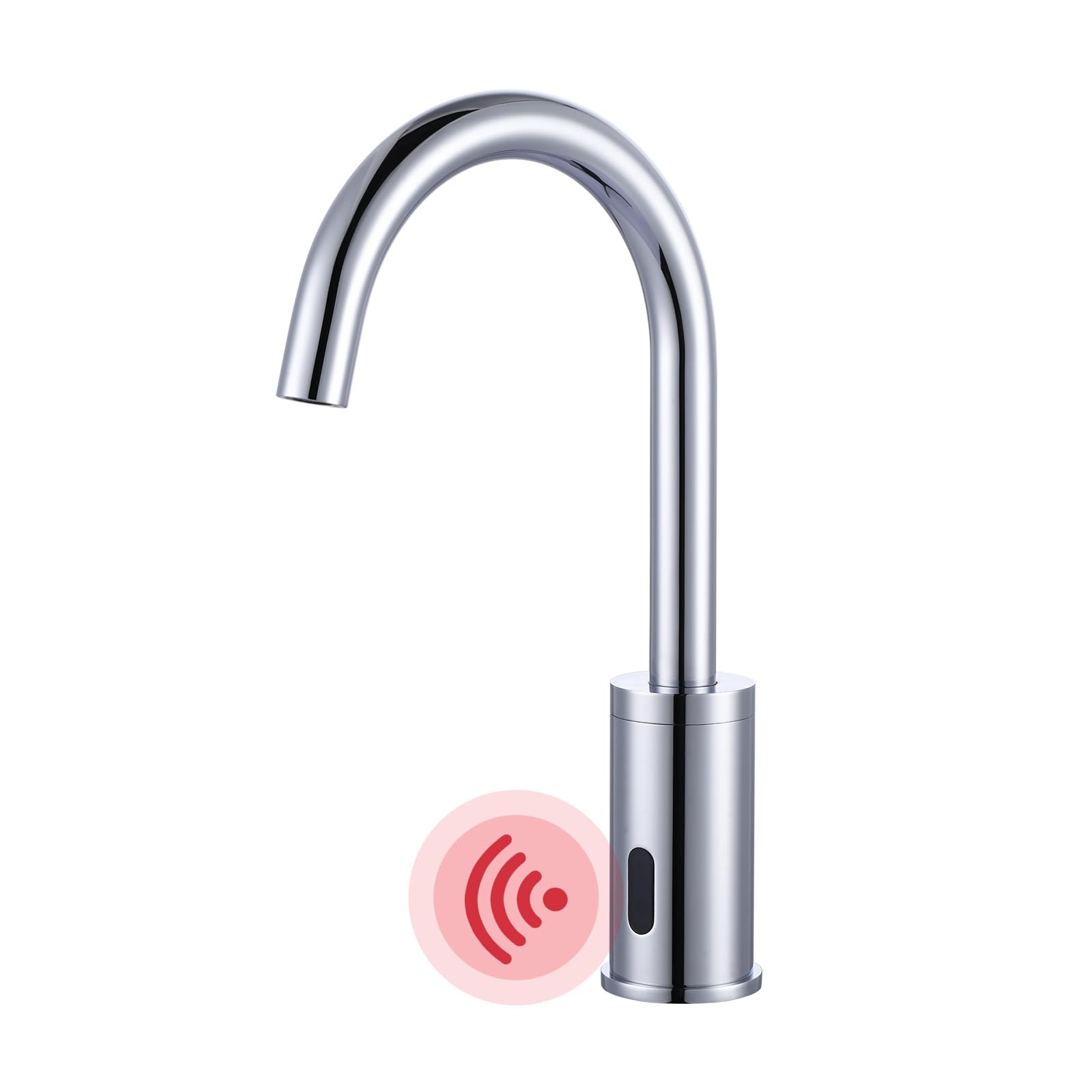 iVIGA Tap Sensor: Bathroom Tap Infrared Sensor for Bathroom - Automatic Tap with Control Box Temperature Mixer (Chrome)
