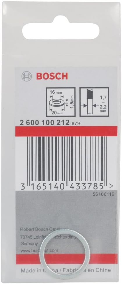 Bosch 1x PRO Reduction Rings for Circular Saw Blade (diameter 20,0 mm, Professional Accessory Hand-Held Circular Saw - Image 3