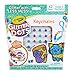 Crayola Glitter Dots DIY Keychains Craft Kit, Stocking Stuffers, Age 5+