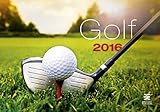 Golf Wall Calendar 2016 - Golf Course Calendar - Links Calendar - Calendar for Golfers - Poster Cale by