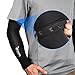 OXA Arm Sleeves UV Protection 2 Pairs, Golf Sun Protection Arm Cooling Sleeve, Sports Cooler Anti-Slip Skin Protection for Biking/Cycling/Tennis/Hiking and Outdoor Fitness Activities, Black, Medium