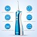 Hangsun Water Flosser Cordless Oral Irrigator Rechargeable Ultra Electric Dental Water Jet HOC430P with Portable Inductive Non-Contact Charger for Teeth Braces and Travel Home Use