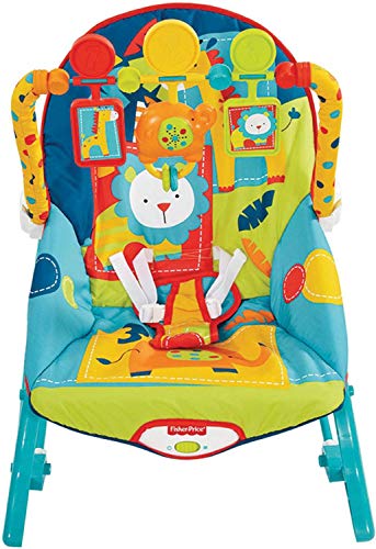 2 Fisher+Price+Infant+to+Toddler+Rocker+Dark+Safari