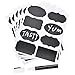 MFLABEL 48pcs Reusable Chalkboard Labels with Erasable White Smooth Liquid Chalk Marker - Premium Stickers for Jars