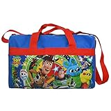 Toy Story 4 Duffel Travel Bag Disney Woody, Buzz, Forky, Duke Kaboom Print